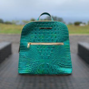 Brahmin Felicity Backpack Ocean Solid Melbourne